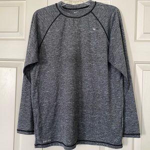 Nike M Man's Long Sleeve Training Shirt Grey